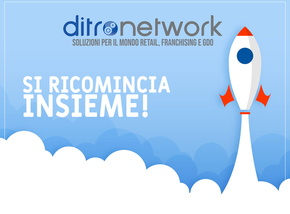 Si ricomincia!
In realtà non ci si è mai fermati, continuando a garantire il nostro supporto alla rete.
Piuttosto si ricomincia tutti insieme!
Finite le ferie, si riparte con tante energie, nuove idee e importanti obiettivi. 
Noi siamo pronti!
#ditrongroup #retail