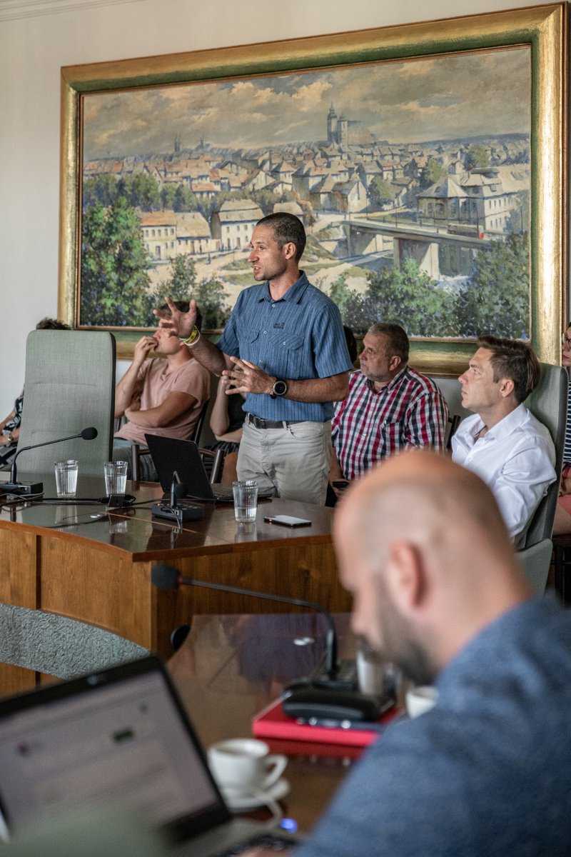 UrbanPlannerCZE's tweet photo. The study for Jihlava is finished! 🎉🥳 During the handover, we presented to the council the possibilities of using the analyses for strategic and spatial planning. We are already working on the extension. We thank all our colleagues for the great cooperation. https://t.co/t4bduQaSwG