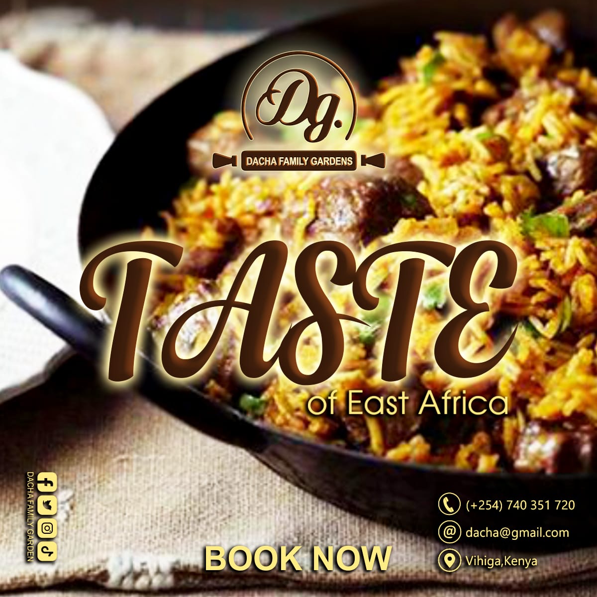 visit_kisumu's tweet photo. In need of some tasty well done food.then patronize @DachaFamily along Kisumu-Kakamega Road,in Majengo Area Vihiga county.
#DachaGardens
#ATIG
#MaziraFoundation
#DachaCountryClub
#AlcoholFree
#VisitKisumu https://t.co/CdZsSUolKY