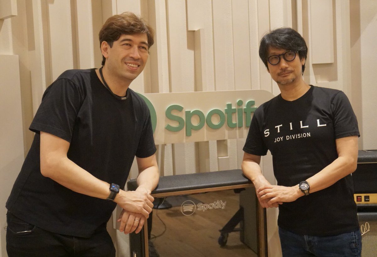 HIDEO_KOJIMA_EN's tweet photo. With Sascha. https://t.co/XPPCJIW0wC