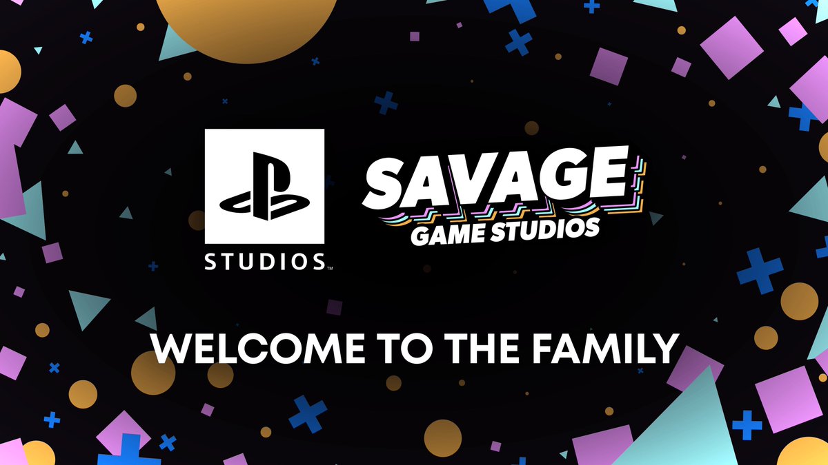 RT @PlayStation: Welcoming Savage Game Studios to the PlayStation Studios family: https://t.co/xUidwYZrfG https://t.co/9my00c62NL