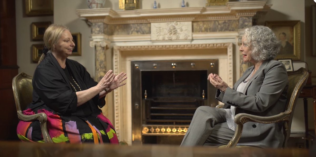 Did you hear Hilary Mantel and Philippa Gregory's roundtable about researching a historical novel? It's brilliant, touching on everything from the politics of clothes to allowing characters to forget. Watch now: vimeo.com/674389317 #amwriting #histfic #TheReadingRoom