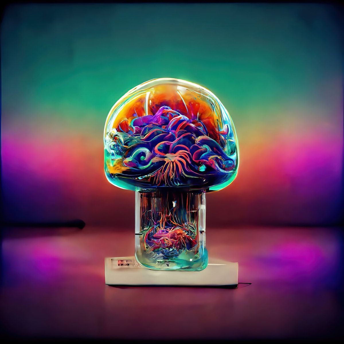 art_zirn's tweet photo. Brain in Mushroom #NFT #AI #ART

New drop on https://t.co/Xmqla9TXgJ #hicetnunc

5/5 ! Price is only 1 Tezos! #fresh

https://t.co/L6Ve8O907t https://t.co/p2xNXFX43o