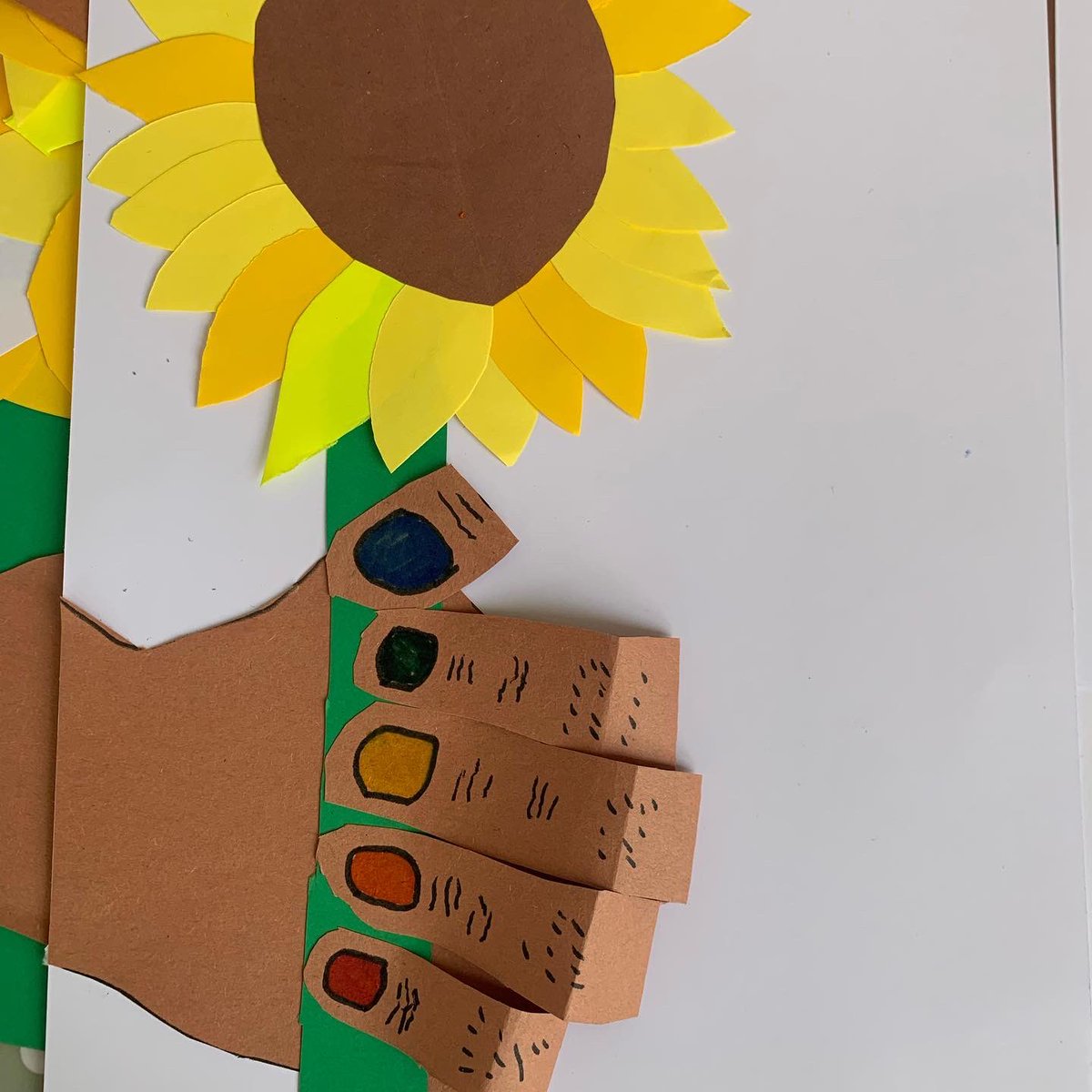 Had a wondeful time at the #EdBookFest this weekend reading from and holding an event for Rainbow Hands by @mamtanainy and published by <a href="/lantanapub/">Lantana Publishing</a>. Some wonderful work was made!