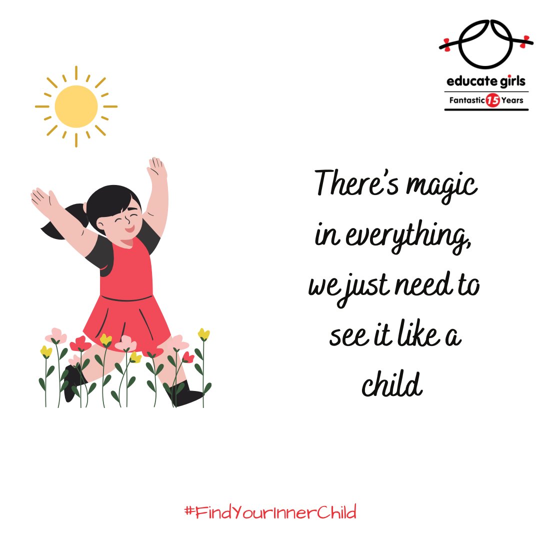 educate_girls's tweet photo. #MondayMotivation #FindYourInnerChild https://t.co/P6H9NMnO0J