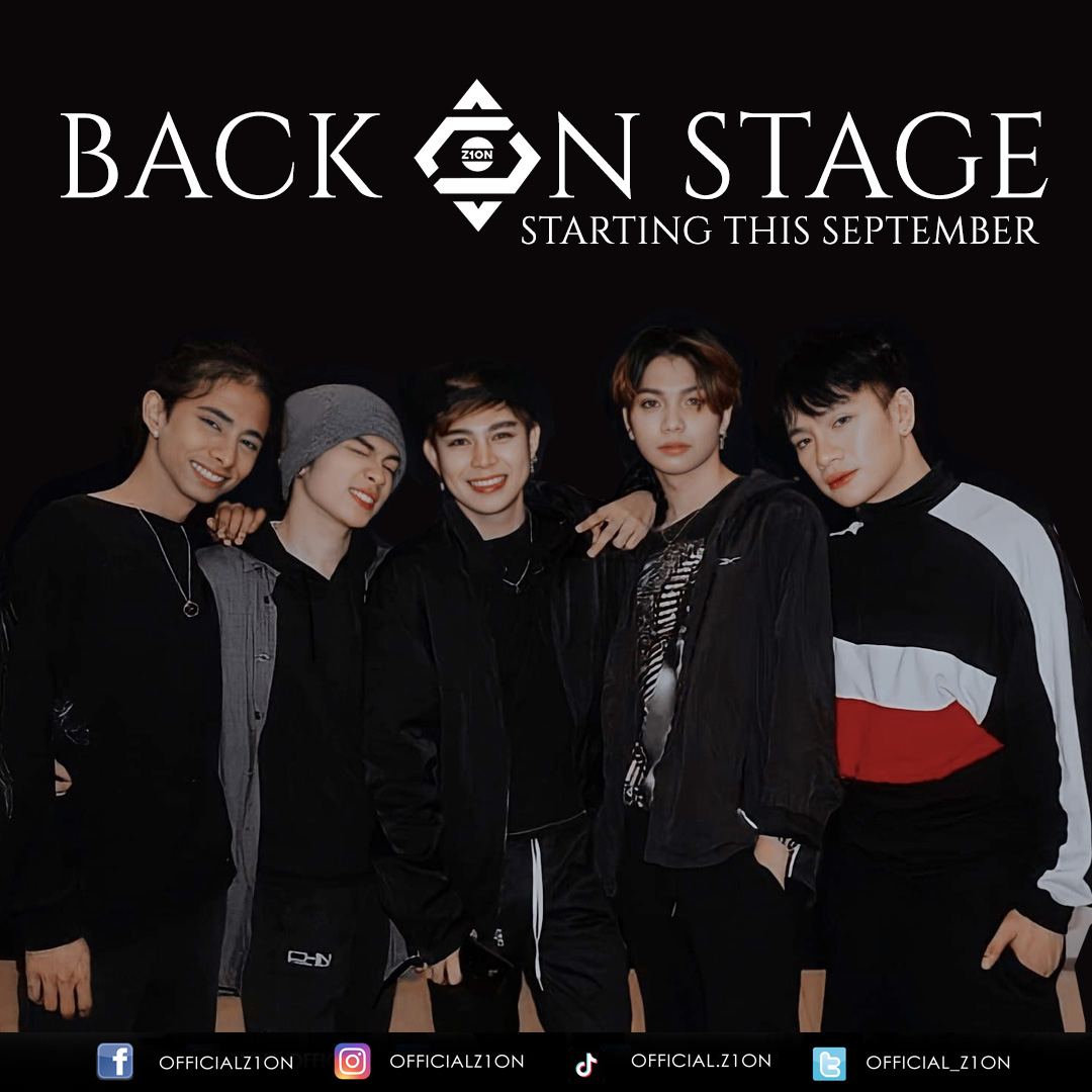 official_z10n's tweet photo. Starting this September, Z1ON is back on stage.
Don't forget to Like and Follow our Social Media Account to stay updated.

#OFFICIALZION https://t.co/O9cBY9b6ug