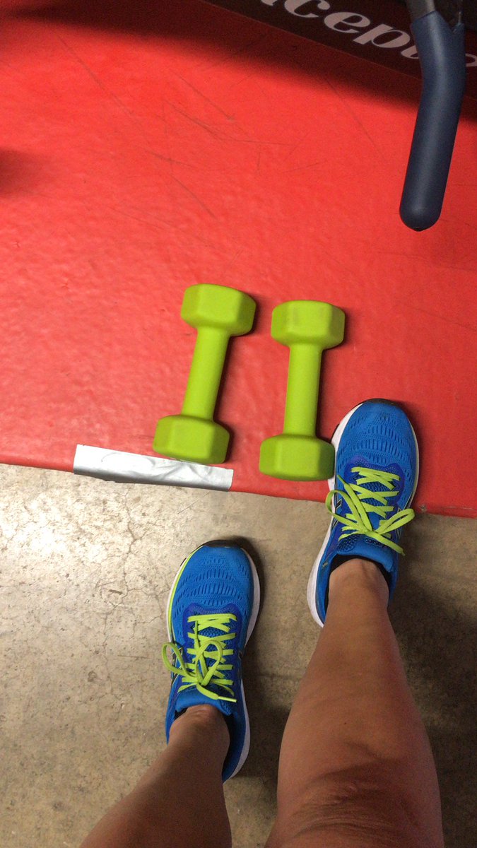 Tried running today after bit of a break but calf pain returned- need a podiatrist!!! But finished off with some weights. Now for an ice pack #AHPsActive #WeActiveChallenge2022