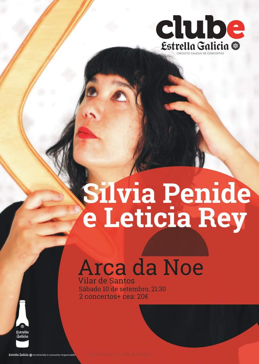 Este será o derradeiro concerto antes de collerme unhas pequeniñas vacacións 🌴

Un lugar fermoso con xente fermosa 🌼

<a href="/arcadanoe/">A Arca da Noe</a> - #ClubeEstrellaGalicia

#VilarDeSantos