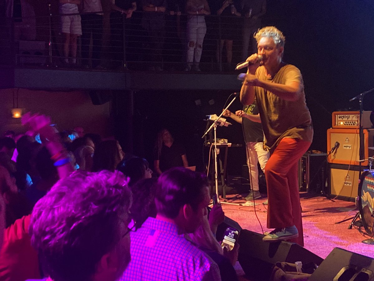 juanrgovea's tweet photo. Really rad show!! Thanks @KesslerTheater and @TimDeLaughter here’s a fun snap from the many iPhone photos and videos! Spectacular #trippingdaisy @TripDaisyOfcl #kesslertheater #thekessler https://t.co/REDzg6xu3g
