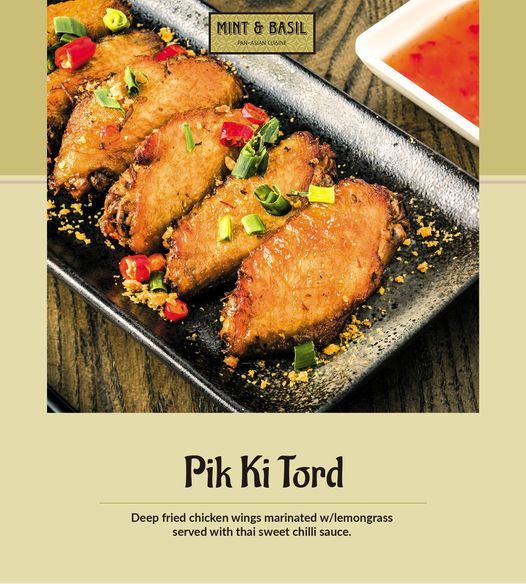 ChungMint's tweet photo. If you can't think of what to order at Mint and Basil, order Pik ki Tord (6pc) at $78- the choice will never go wrong.

📋 Book a table 👉 https://t.co/MtD9SMeyCh
☎️ Call us @ +852 2368 6866 

#pikitord #weekdaymeals #chickenwings #MarinatedChicken #asianfoodrecipes  #Tungchung https://t.co/aRGmjSxn08