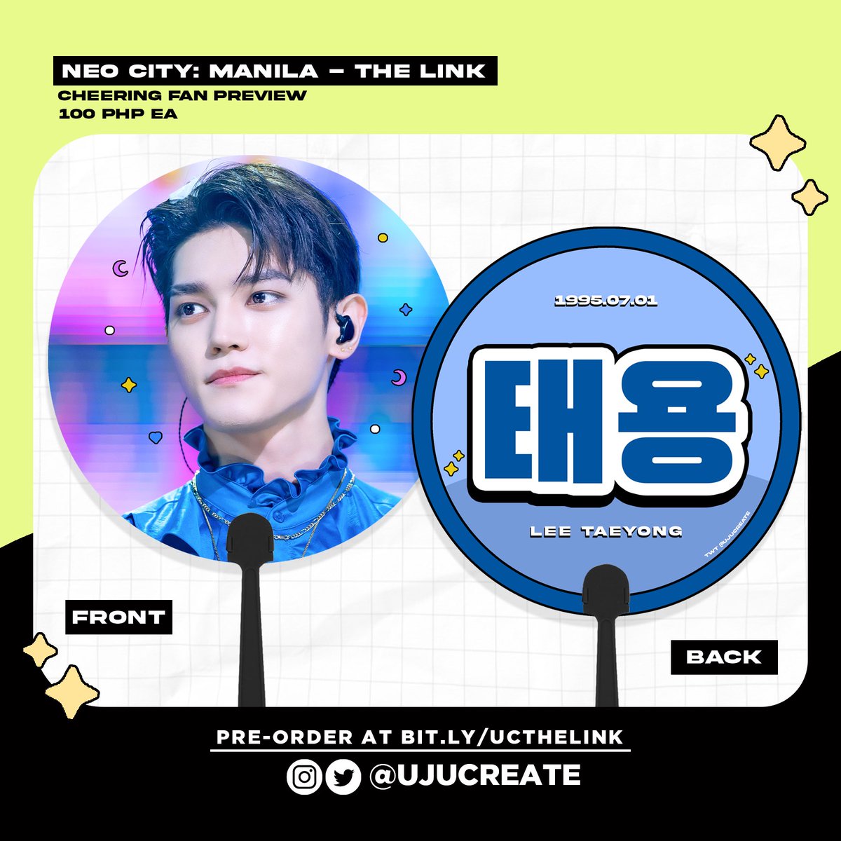 UjuCreate's tweet photo. ♡。·˚˚·  ·˚˚·♡

[wts / lfb &amp; giveaway!] 

nct 127 round cheering fans for the link tour in manila!
 
pre-order yours now for only 100 php via 📌 https://t.co/3J82GGPfzR

want one for free? checkout the tweet below for the giveaway ✨

#NCT127inManila 
#THELINKTourManila

1/3 https://t.co/2mzRnI5DoU