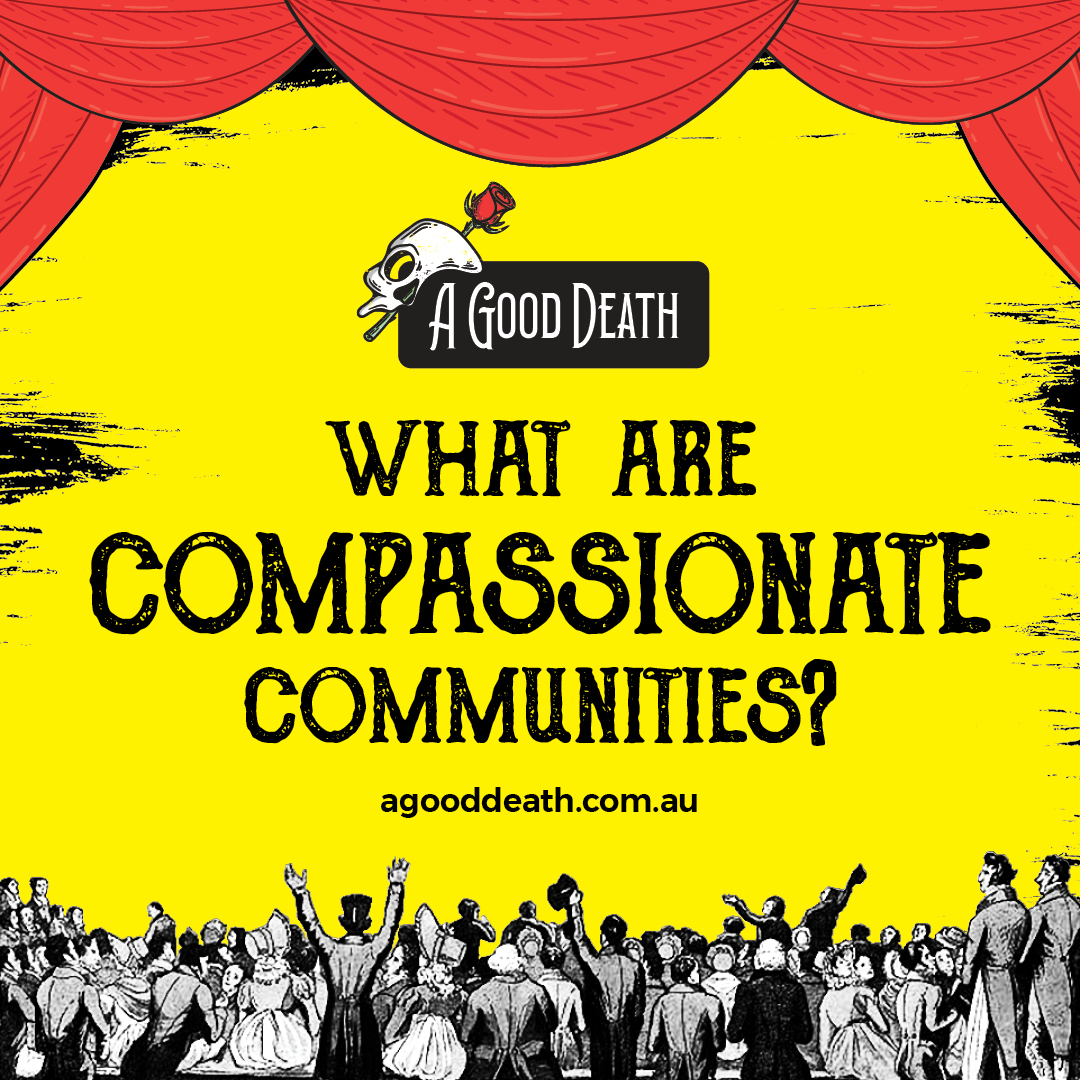 sixonions's tweet photo. Compassionate communities play a much stronger role in the care of people through illness, dying, death and bereavement. It takes a village to raise a child. Why not to care for our dead?
#compassionatecommunities #endoflife #deathliteracy #death #deathpositive #care https://t.co/ZCvKqILq9X