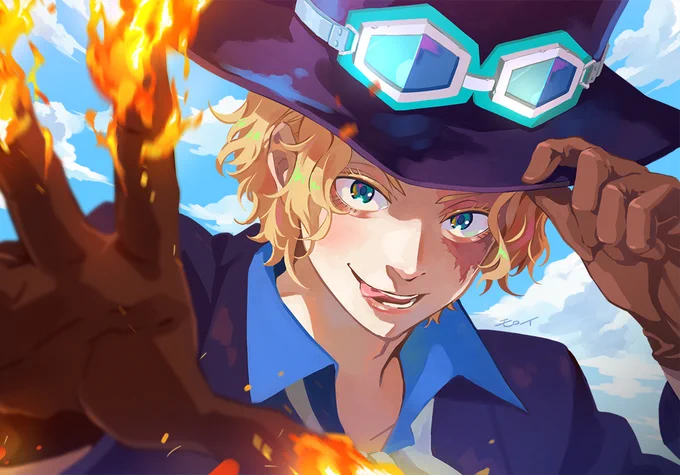 今週のONE PIECE読んだ。サボの再登場が待ち遠しい。#今週のワンピ 