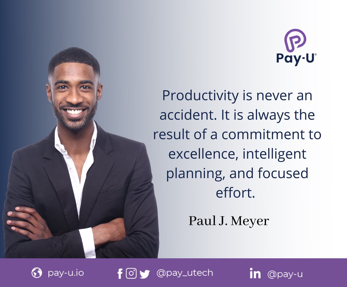 Pay_UTech's tweet photo. Happy Monday.
Remember to work hard and be productive this week to achieve the desired results.
Have a wonderful week.
#payutech #Mondaymotivation #motorinsurance #comprehensivemotorinsurance #newweeknewgoals https://t.co/7eDvNsdhTu