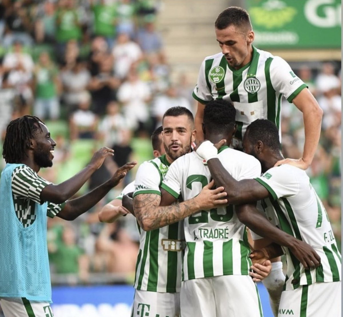 Belle victoire hier soir, Dieu merci. 🙏🏾
Plus le combat est difficile, plus la victoire est belle ⚽️⚽️⚽️ <a href="/Fradi_HU/">Ferencvárosi TC</a>