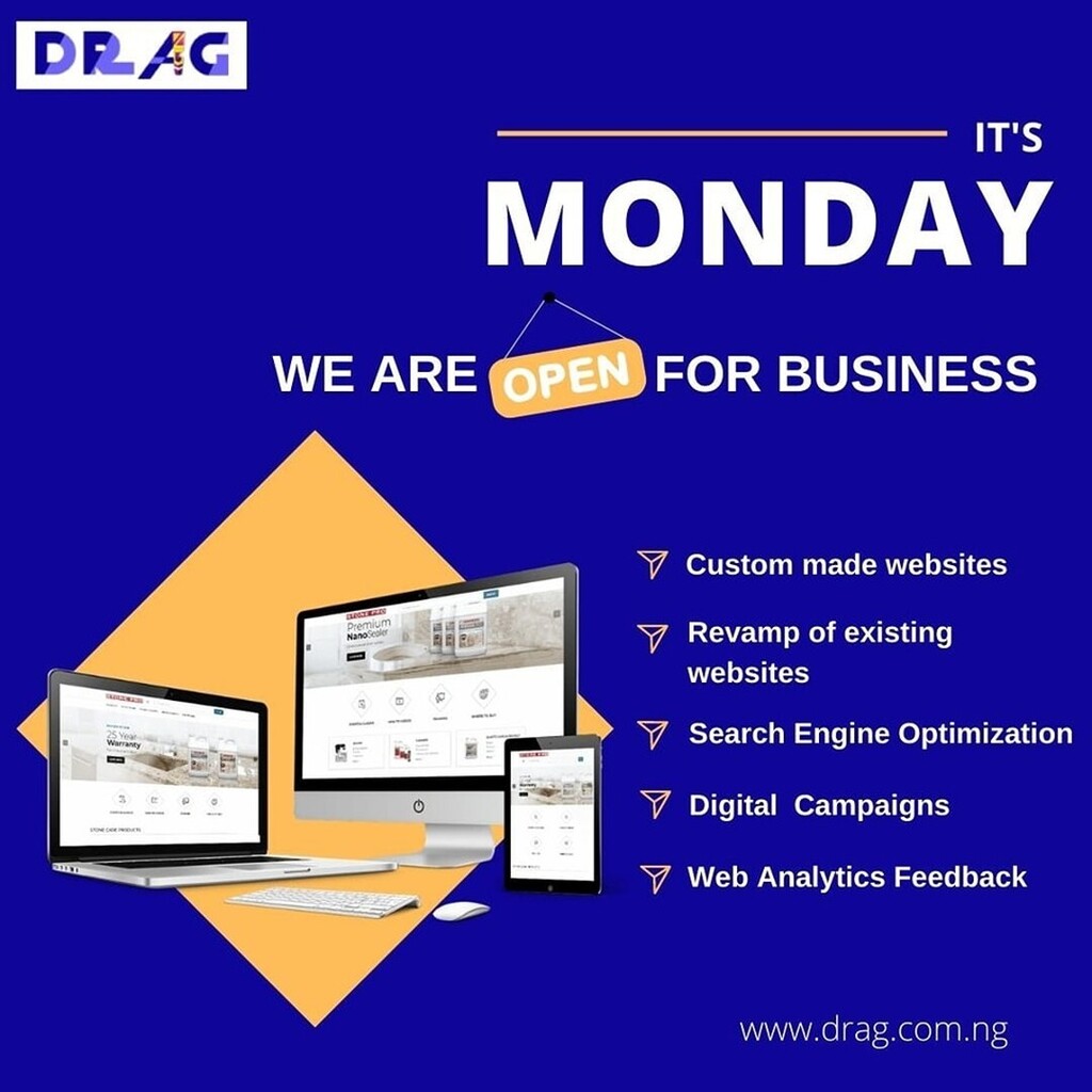 drag_ltd's tweet photo. It's new week and we are open for business! Begin the week on a positive note, make bold decisions, and don't take No for an answer.
We wish you a productive and highly profitable week ahead.
Send a DM and let's start a project together.
#newweek #openforbusiness #mondayvib… https://t.co/bmDLLhsONQ
