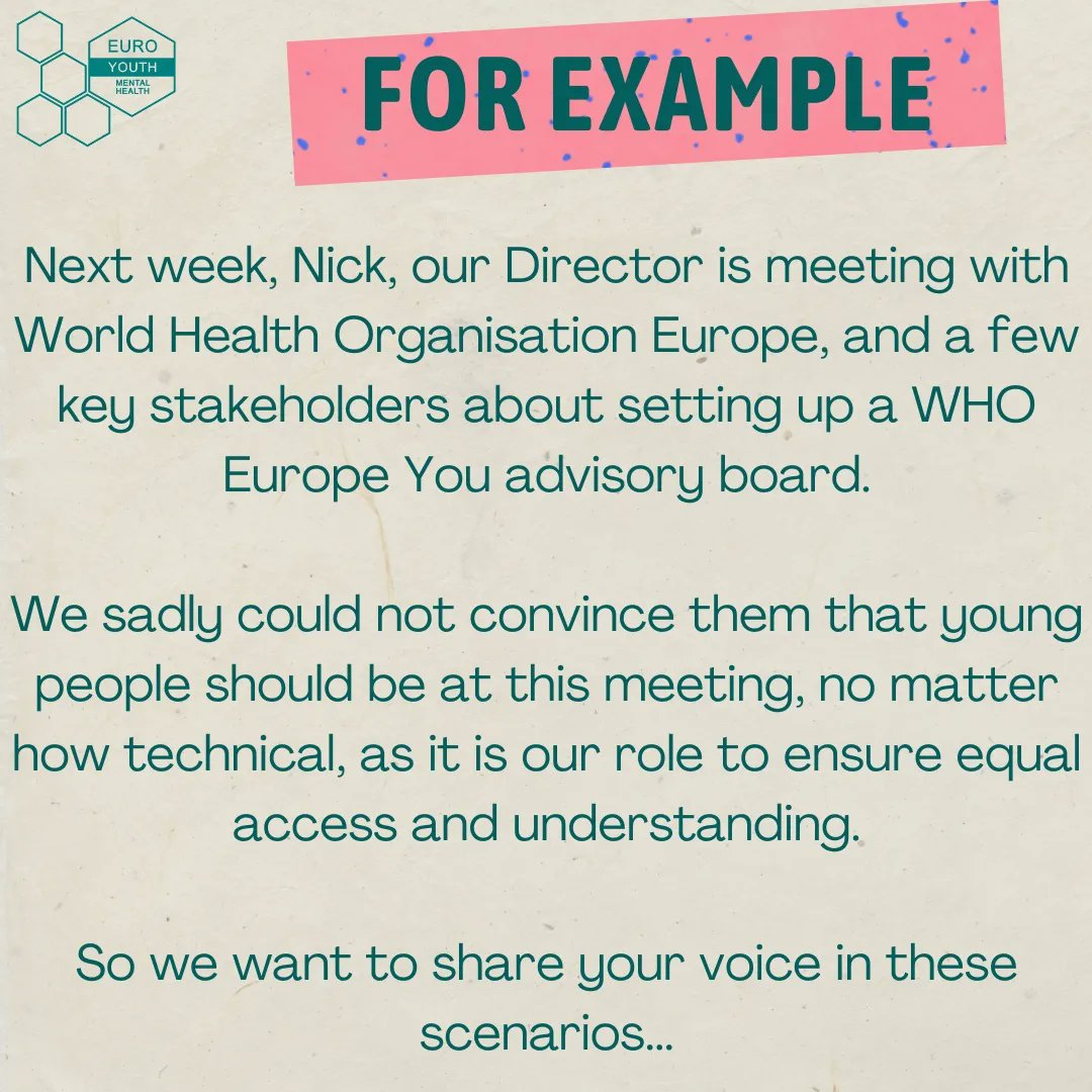 EuroYouthMH's tweet photo. #raiseup and make sure your voice is heard via our Raise Up work!

There is a lot coming on this work, to create Europes largest community of youth mental health champions.

Share with young people!
@ACoY_CoE @ENILYouth @EuropeanYouthEU
@eyp_network
https://t.co/OfPTzlnCAq https://t.co/b33yV2eD4T