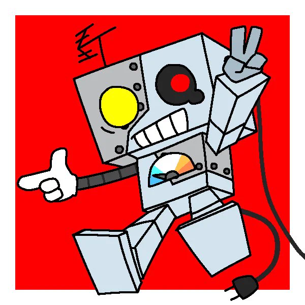 Picrewの「しかくいロボットメーカー」でつくったよ!  #Picrew #しかくいロボットメーカー 