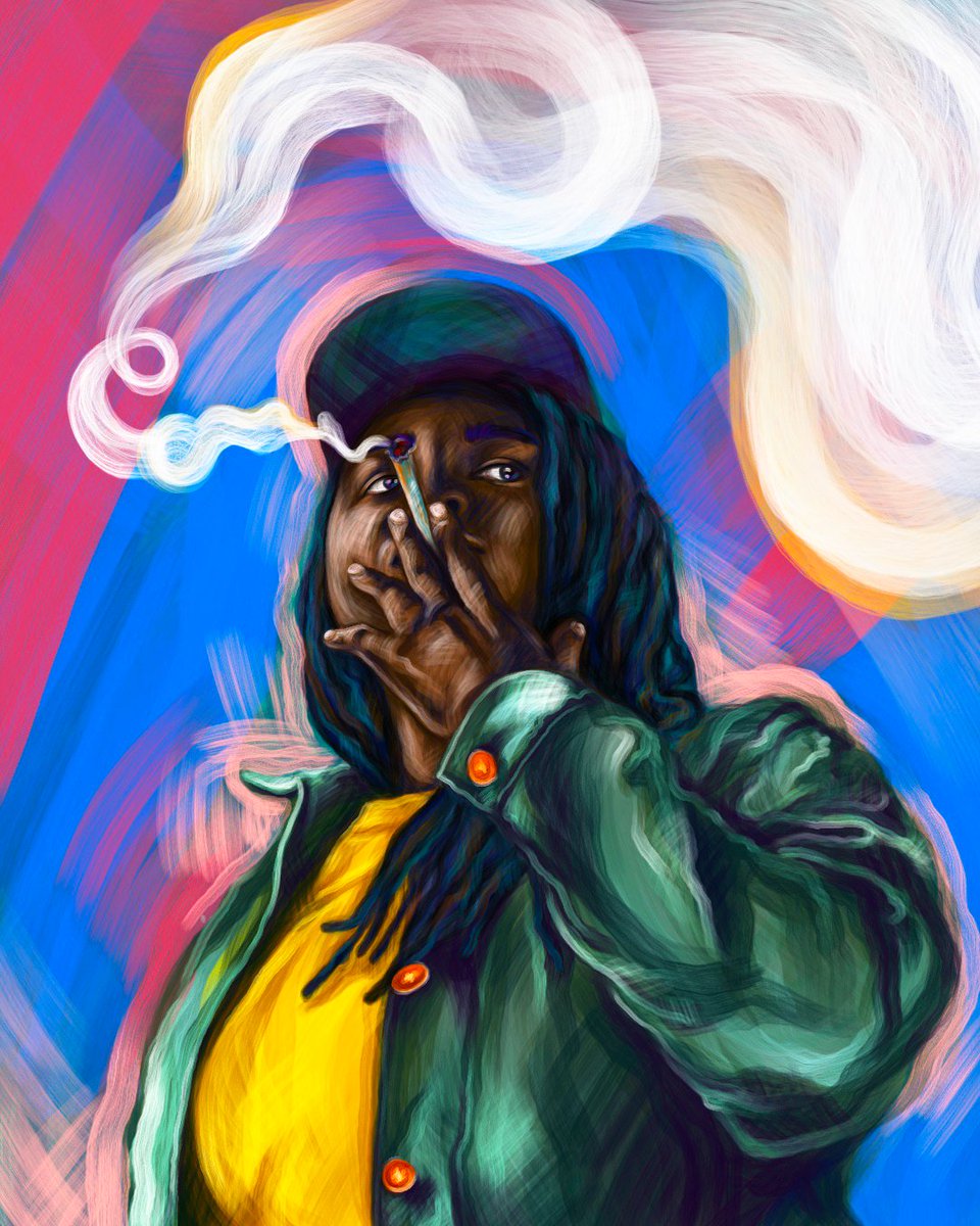 studiomeesh's tweet photo. Portrait illustrations of the people behind the music that carry me through &amp; bring me joy:⁣ @joyoladokun

#illustration #design #art #digitalart #graphicdesign #joyoladokun #republicrecords #procreate #illustrator #photoshop #adobe https://t.co/H3GkWEzXlF