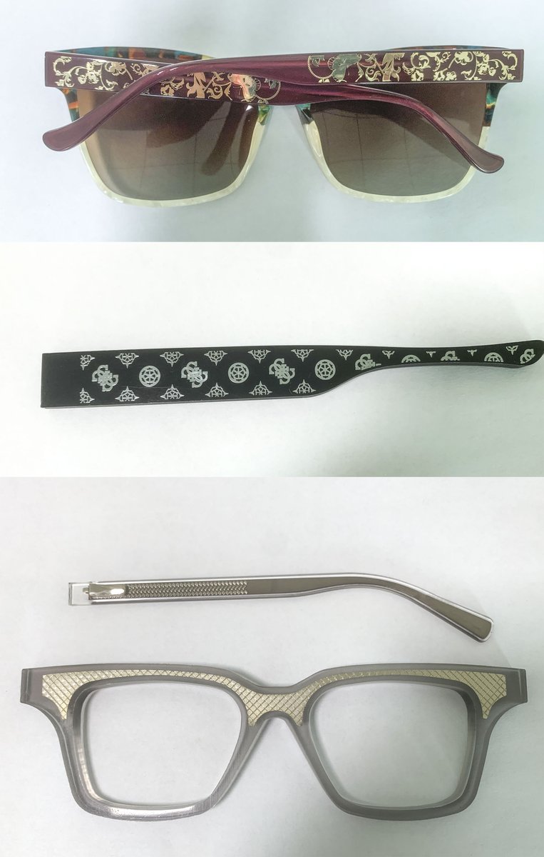 TopviewSales's tweet image. Acetate lamlinated metal eyewear without the need for screws and other structures to fix, making the whole simpler and more fashionable。