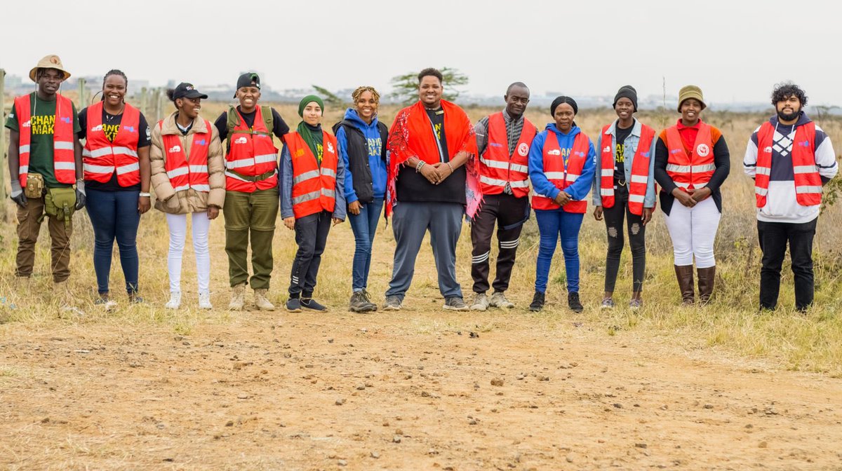 KWSKenya's tweet photo. We laud such initiatives where the youth are actively participating in waste management and conservation education.
Environment is no one’s property to destroy; it’s everyone’s responsibility to protect. https://t.co/AVUS1O7CiU