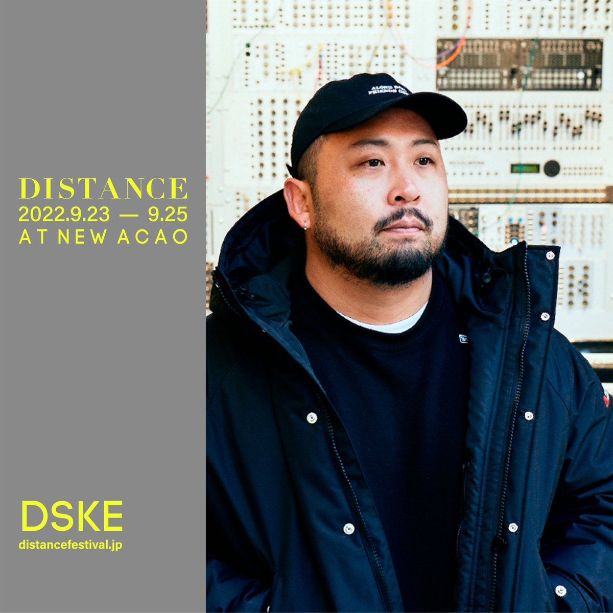 Distance___fest's tweet photo. 【DISTANCE 2022】
DSKE
東京屈指のクィアパーティ"MOTORPOOL"の主宰者として、多岐にわたるハウスミュージックを発信し続けてきたDSKEが、DISTANCEに登場。"Panorama Bar"を始め、世界の名門クラブでプレイしてきた実力派。安定感あるグルーヴに身を任せよう。
#DSKE #Distance2022 https://t.co/9jWEbPbEp9