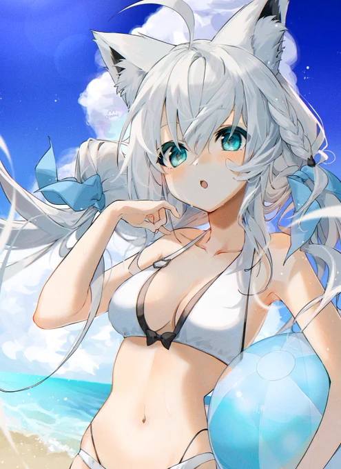 水着フブキちゃん!#絵フブキ 