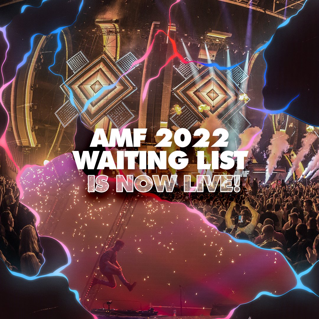 _AMFofficial's tweet photo. ❌Join the WAITING LIST &amp; you might get lucky! This is your only chance left to get a regular #AMF10 ticket. Fingers crossed &amp; hopefully we'll see you on October 22. Go to https://t.co/1IVozTRDus https://t.co/jAsHtMMHHT