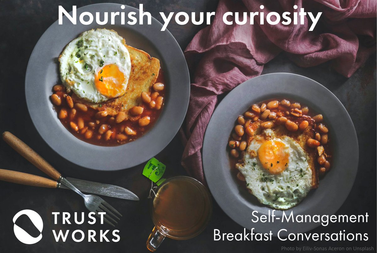TrustWorksUK's tweet image. Join us online on Friday 2nd Sep for another Self-Management Breakfast Conversation. Bring your question or story about autonomous working to our free, fun and free-format session at 8.30 - 9.30 am BST. trust-works.co.uk/breakfast-conv…
#autonomousworking #reinventingwork #leadership