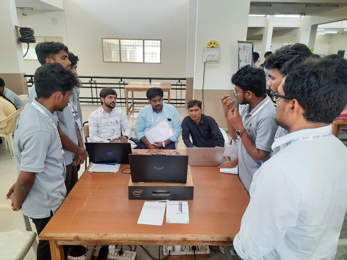 SanjayK19164430's tweet photo. Last round evaluation done successfully π€©
Hoping for the good results
#sih2022 #teamfirefighters
#innovationSeAtmanirbharBharat
#PMOIndia
#adit https://t.co/mtHkrfgV5f