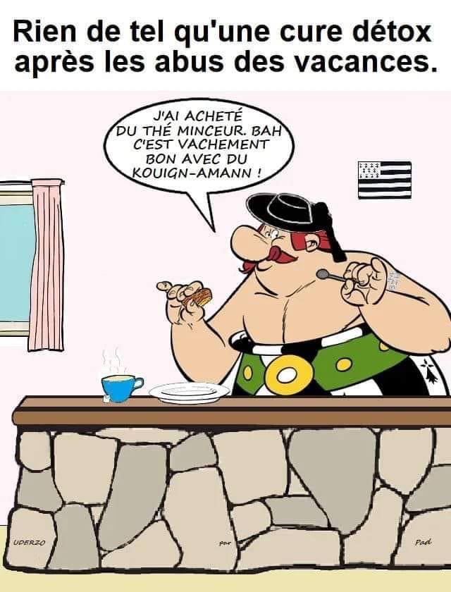 Mammbreizh's tweet photo. Le régime Breton parfait pour la rentrée 😇😅🥰🤣 Pad Le Breton 📸 https://t.co/O2ZK3dmrhA