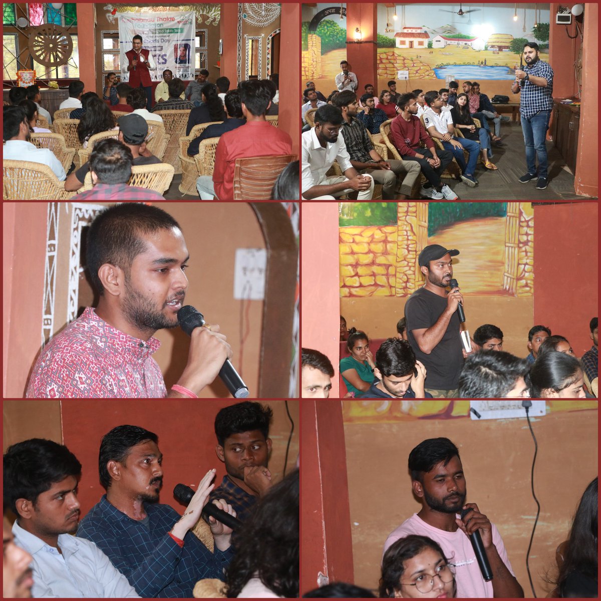 anshultiwaribjp's tweet photo. कुशाभाऊ ठाकरे फाउंडेशन द्वारा #Table_Talk के द्वितीय संस्करण में राष्ट्रीय खेल दिवस की पूर्व संध्या पर 'Sports More than a Medal' विषय पर भोपाल के तपोवन में परिचर्चा का आयोजन किया गया।
#कुशाभाऊ_ठाकरे_फाउंडेशन https://t.co/at4TDW4ir4