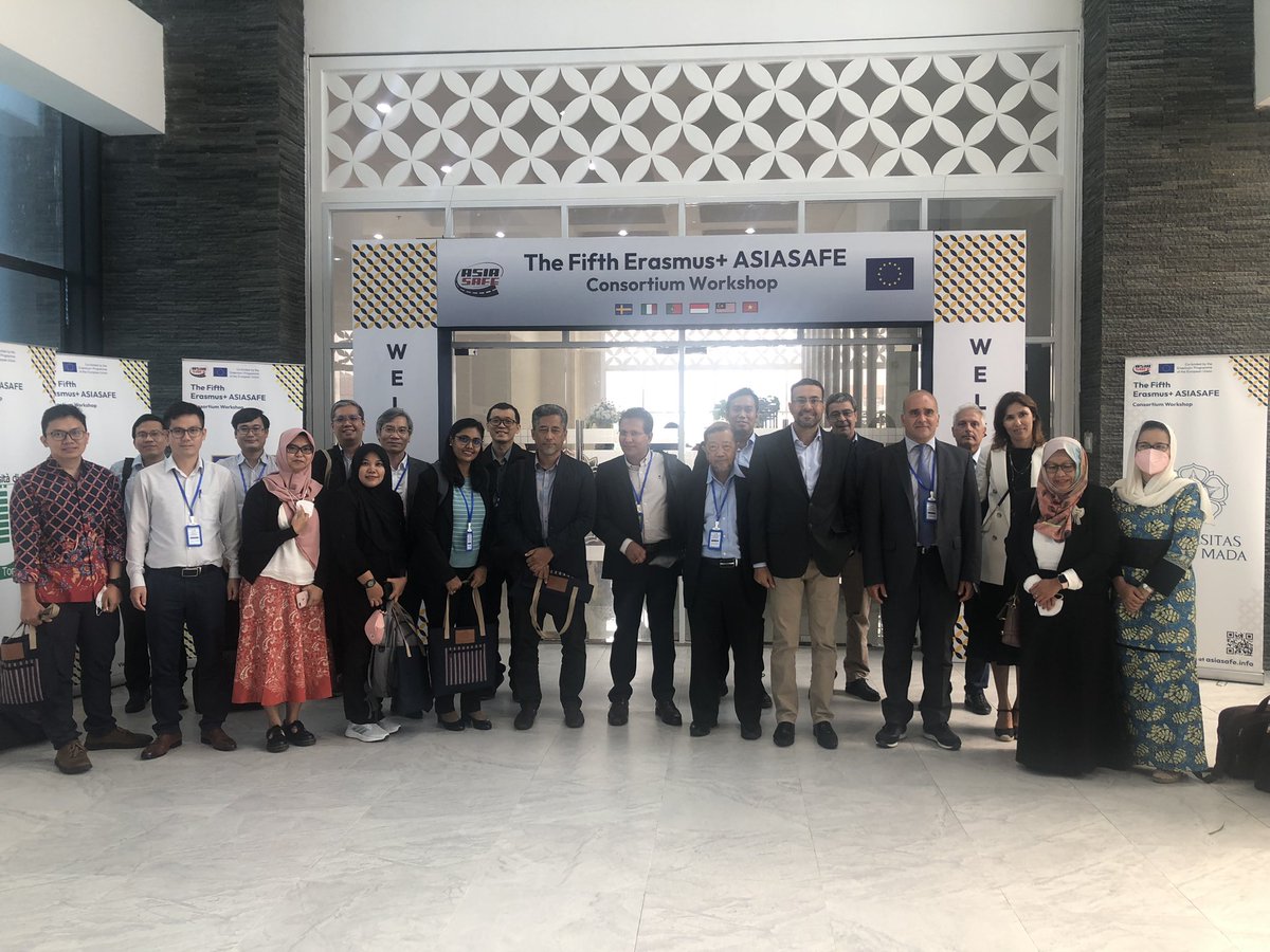 aEd2008's tweet photo. Developing Master Curricula in Traffic Safety - #AsiaSafe consortium in Yogyakarta for the 5th AsiaSafe consortium meeting. Proud to be a consortiummember #erasmus #safety @FrontFTransport @ingimpresa @ing_torvergata @UTORV @unitorvergata2 @unitorvergata https://t.co/eMb1KkAi0C