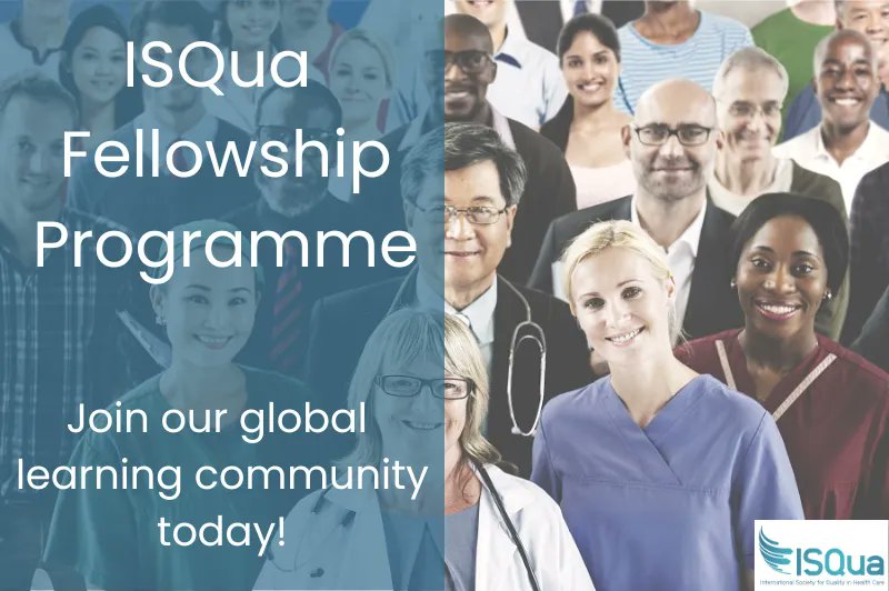 Looking for some inspiring education opportunities this autumn?

The ISQua Fellowship is a 12-month online programme designed to empower you with new knowledge, confidence, and networking opportunities in healthcare quality and safety isqua.org/education/fell…

#onlinelearning #CPD