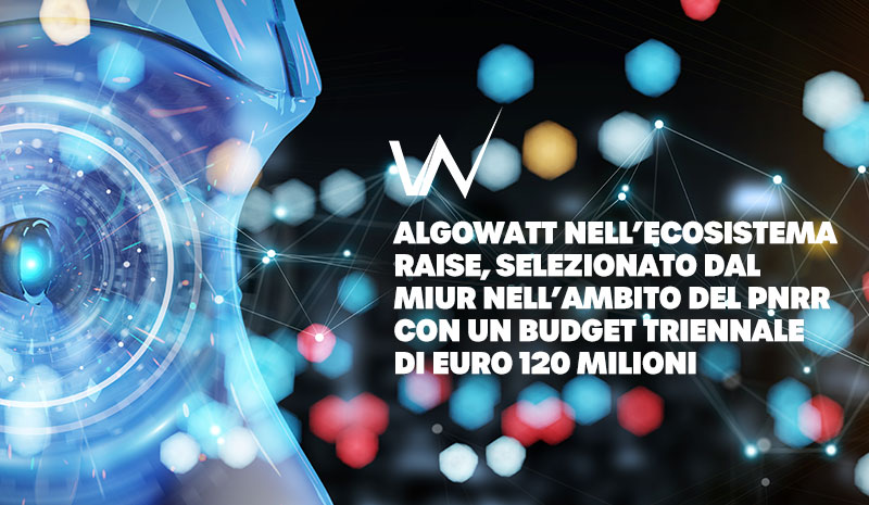 ✅ AlgoWatt entra nel circuito nazionale dei fondi del #PNRR, attraverso la partecipazione all'ecosistema #RAISE.  
📰 Leggi qui la news completa 👉 algowatt.com/algowatt-nelle…