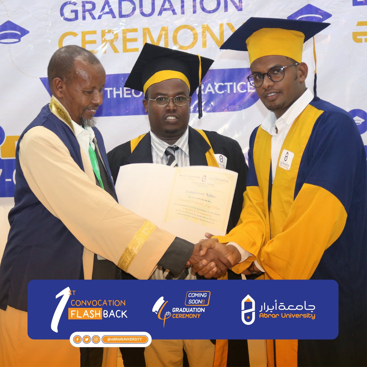 AbrarUniversity's tweet photo. AU_Flashback #1st_convocation
.
#4th_convocation Coming Soon
#AU_Graduation
#Abrar_University
#from_theory_to_practice https://t.co/CkEmEP9jYK