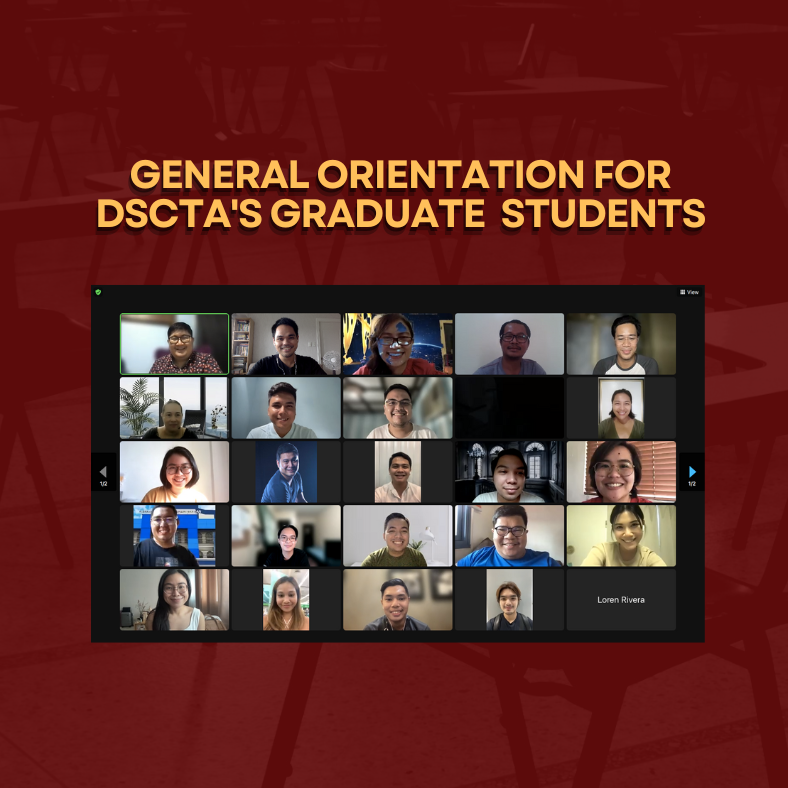 UPDscta's tweet photo. We welcome our new and old graduate students in Speech Communication and in Theatre Arts to A.Y. 2022-2023. 

We are also happy to finally meet our pioneering batch of students in the Doctor of Philosophy (Performance Studies) program. 

May your stint in the DSCTA be productive! https://t.co/4yl4Xk3WOc