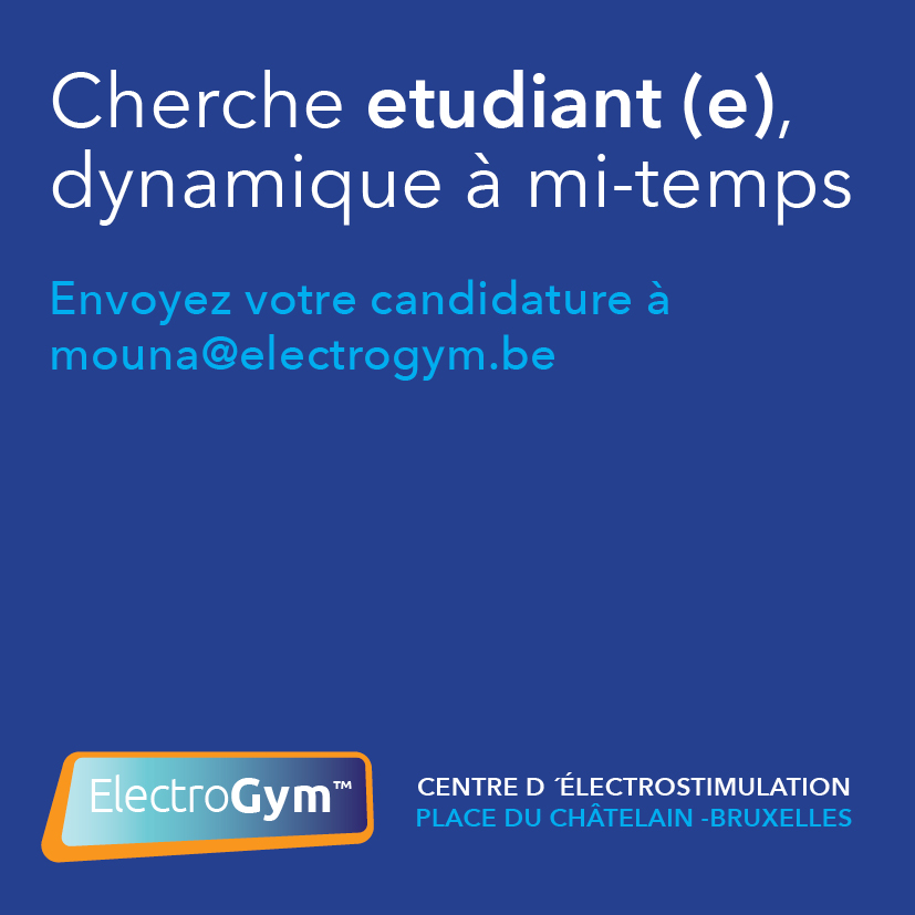 EMSMouna's tweet photo. ElectroGym cherche du renfort / job étudiant ou Flexi job - plus d' info sur  https://t.co/qodUBZUsIV
#Job #bruxelles #jobetudiant #flexijob #studentjob #brussels https://t.co/eZ0DJpsTS4