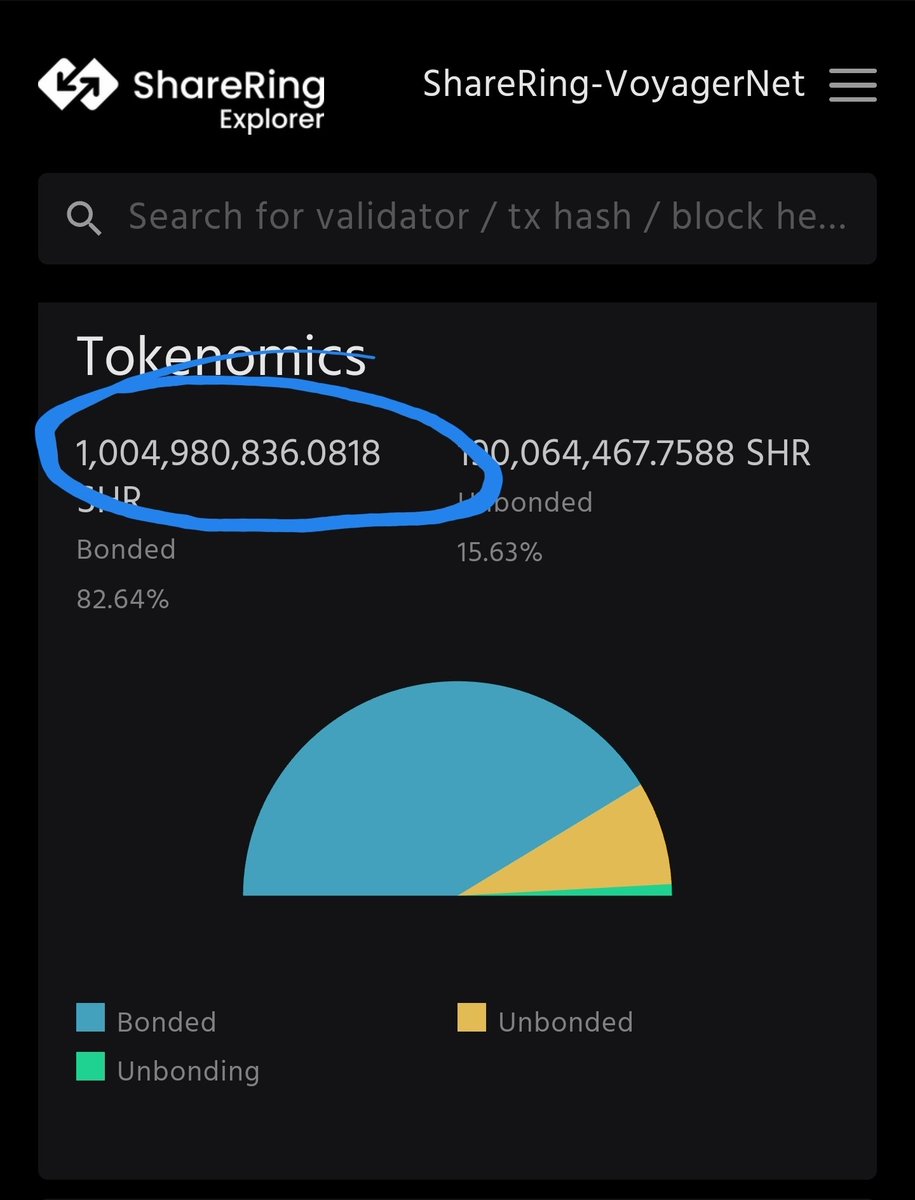 1 billion $SHR staked on ShareLedger! What a great milestone! 👏🎉
<a href="/ShareRingGlobal/">ShareRing - The Identity Chain</a>