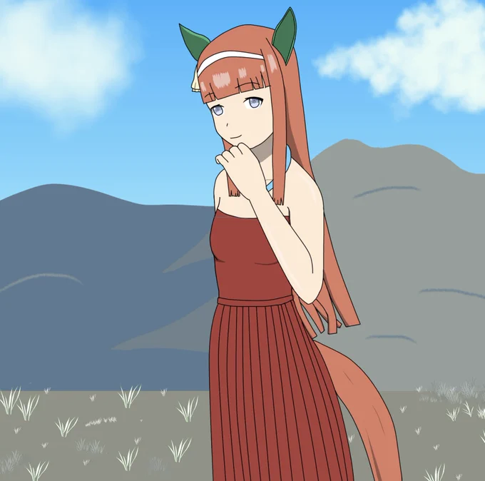 1.5周年記念のスズカさん衣装すこ#ウマ娘#ウマ娘プリティーダービー 