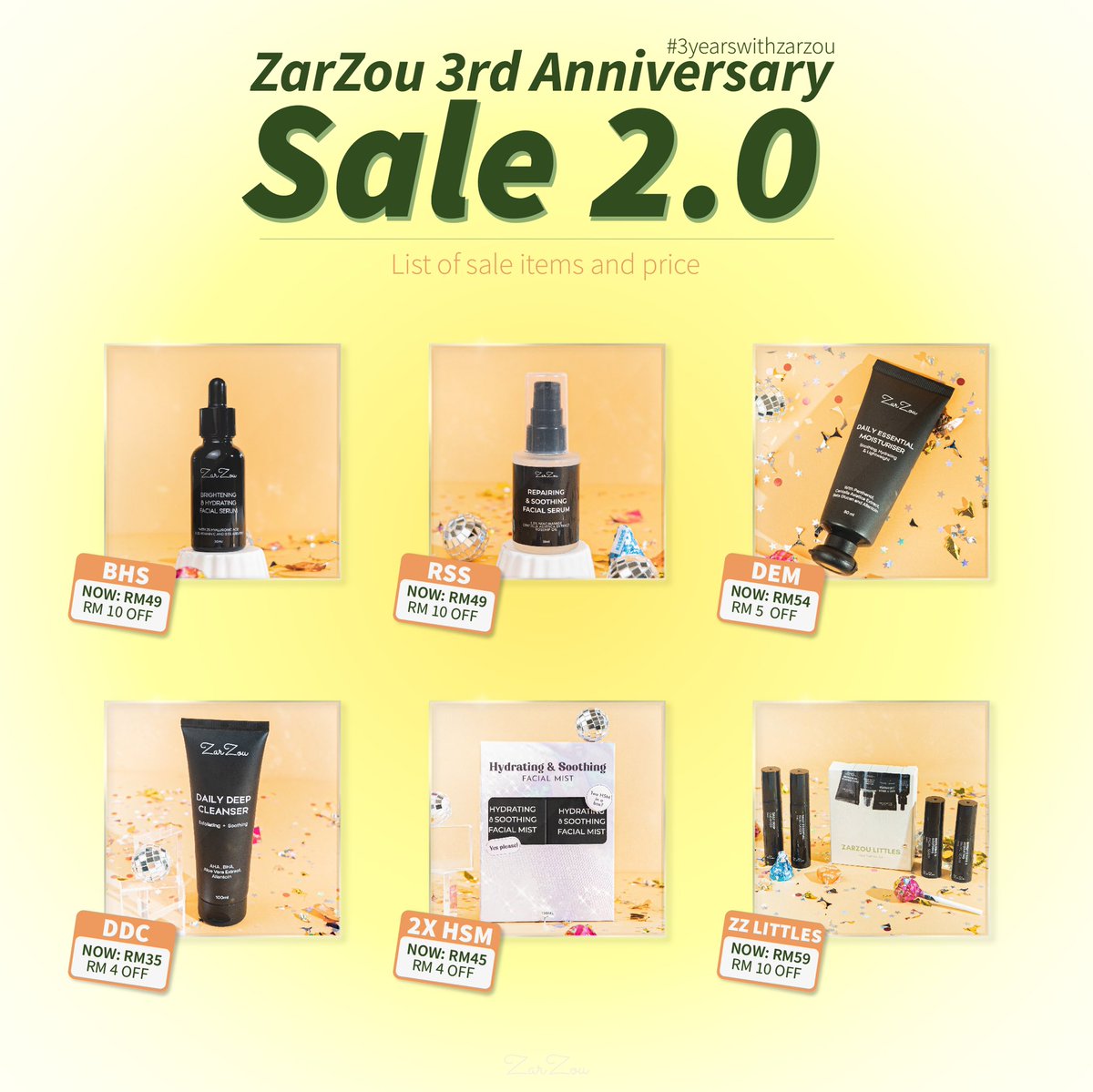 queenskinmy's tweet photo. Merdeka Sale? Anniversary Sale? Yesss ada 2 hari lagi untuk korang shopping skincare puas puas before back to normal price!😍✨

Yess sale for Kayman, Zarzou, Jelita KL &amp; Temyracle belum habis lagi tau👀

Mehh shopping dekat tiktok for more vouchers 🛒💨  https://t.co/ZA1S2vJpHv https://t.co/EHt2IcNxaS