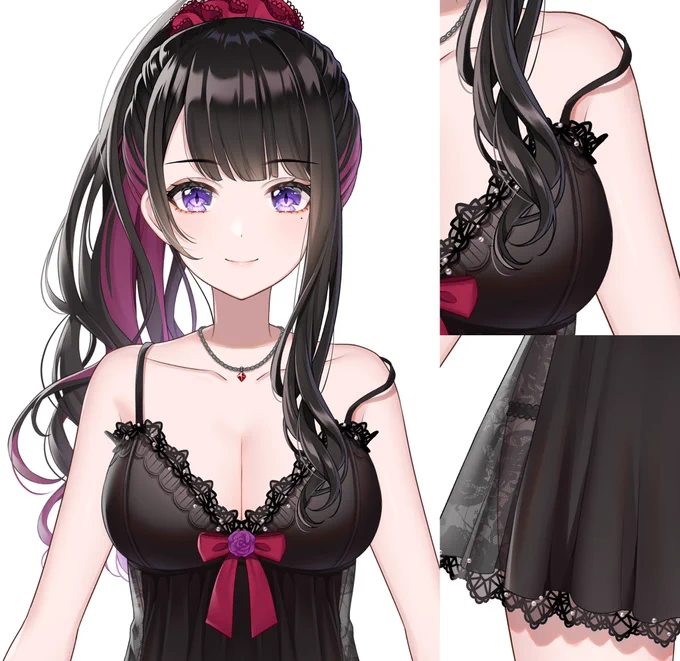 【お知らせ】娘の恋乃夜まい()ちゃんの新衣装をお仕立てしました!カラバリは3種類!是非チェックしてみてくださいね〜! 