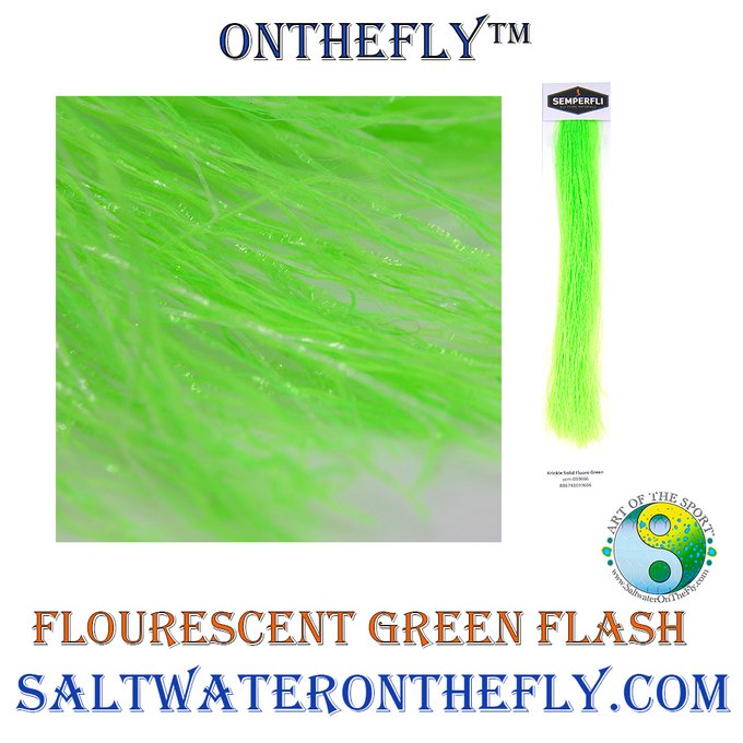 Saltwateronfly's tweet photo. Fluorescent Green Krinkle Flash 
https://t.co/VJzsQ4pjdK

:
#flytying #tyingflies #flyfishing #onthefly #artofthesport #saltwaterflyfishing #surffishing #snookfishing #bassfishing #pikefishing #steelheadfishing #tarponfishing #semperfli https://t.co/rafEFLSflc