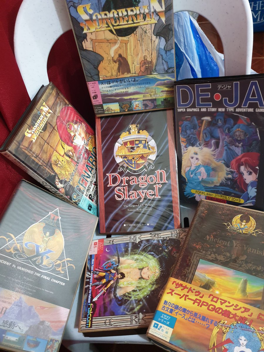 thewolowizardo's tweet photo. @nihonfalcom i recently got these! They're floppy disks. Are these one of the donations you've made? https://t.co/D2TQAtdtP3