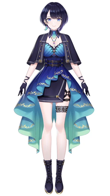 【お知らせ】kawaii 3期生の音衣詩おしあん()ちゃんのイラストを担当させていただきました!歌が…上手い…!是非応援よろしくお願いいたします!Wish you the best! 