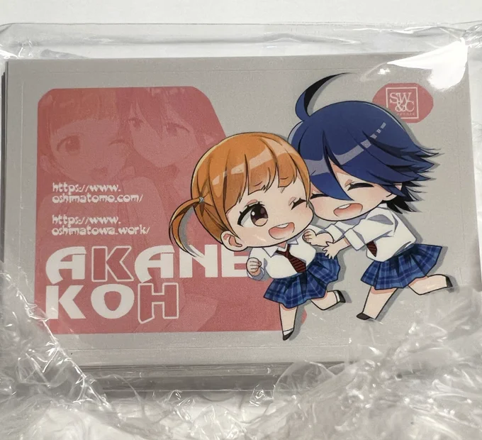 会場ノベルティ届きましたー! 