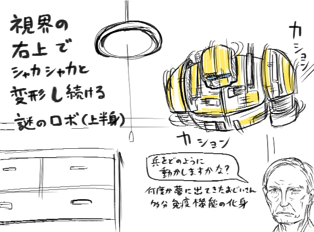 コロナ陽性になり微熱にうなされながら見た幻覚のメモ 