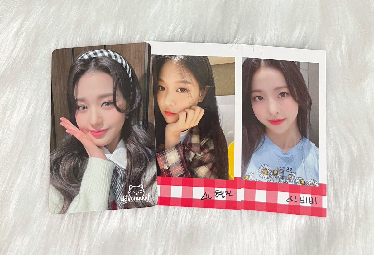 hi <a href="/uknowyeriana/">ryanne ೀ</a>! wonyoung eleven withdrama set came home safely. thank you so much po! <33