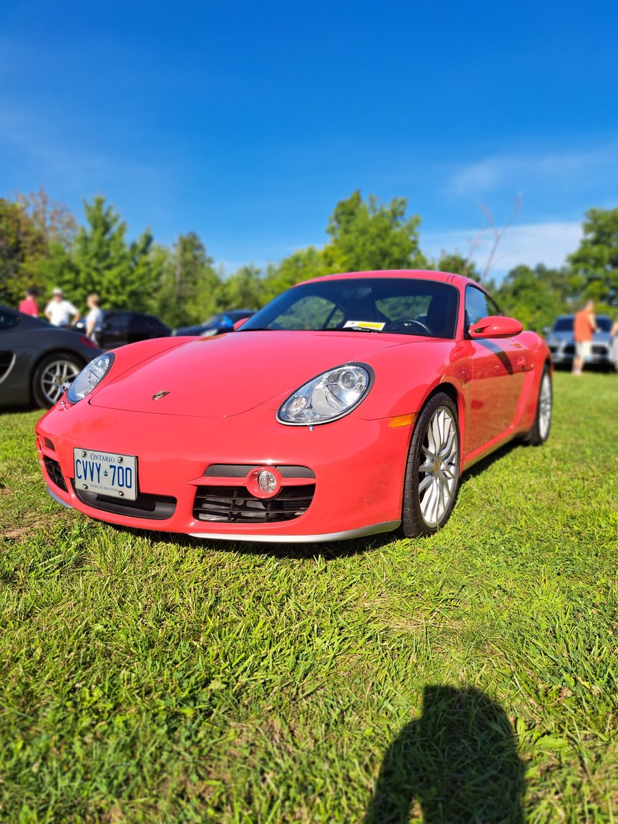realrefused's tweet photo. Took the Caymen to the Porsche yearly this Sunday.... Came in second in my class. Was a fun day. Beautiful cars. https://t.co/YhR7pwxEyS