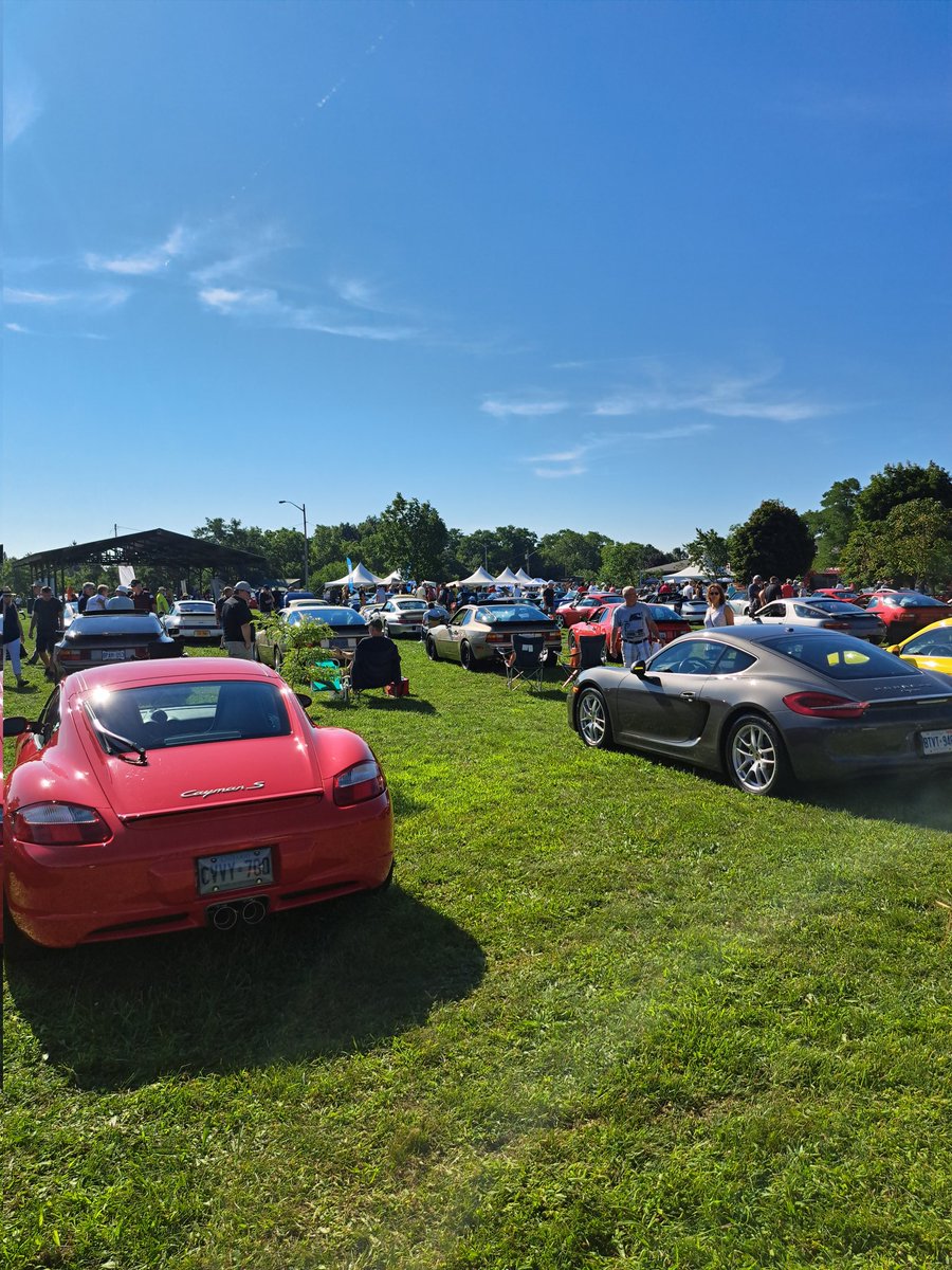 Took the Caymen to the Porsche yearly this Sunday.... Came in second in my class. Was a fun day. Beautiful cars.